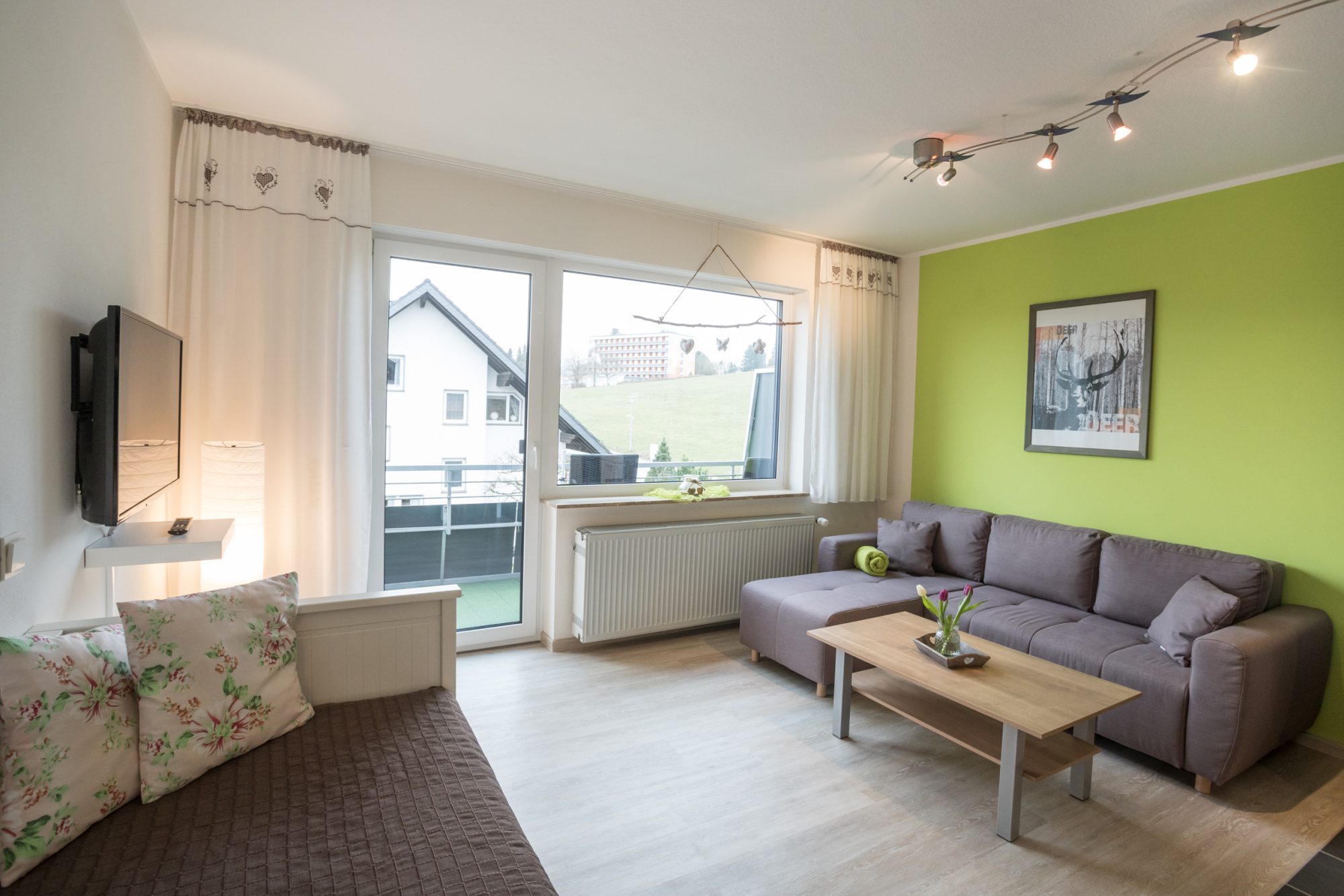 Apartment Comfort L Ettelsberg - Wohnbereich