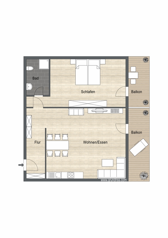Apartment Comfort L Ettelsberg - Grundriss