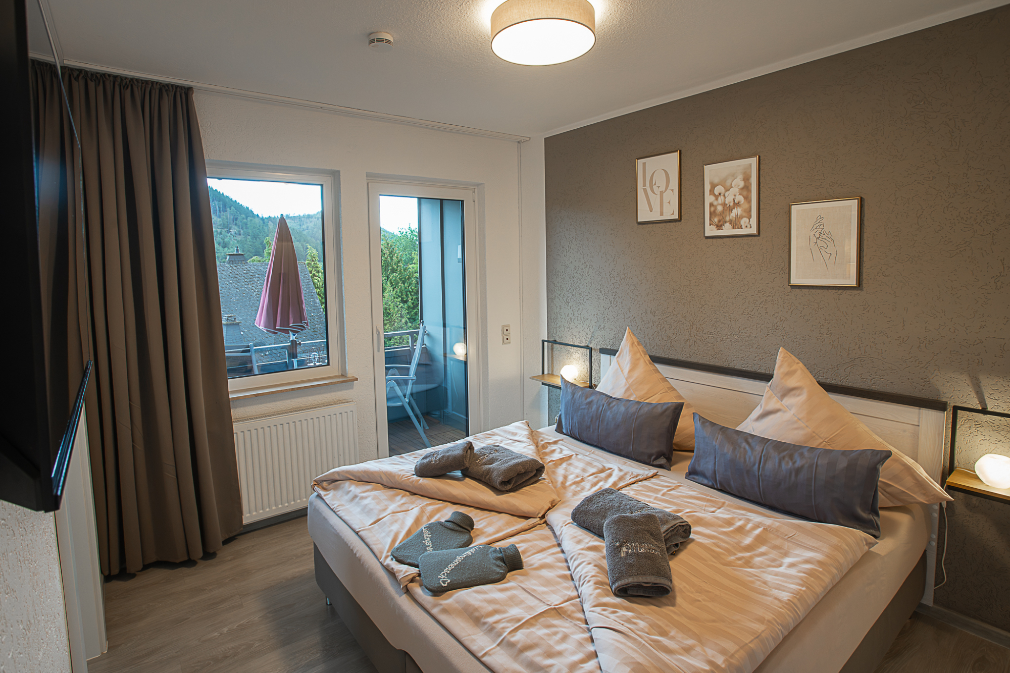 Apartment Comfort M - Schlafzimmer
