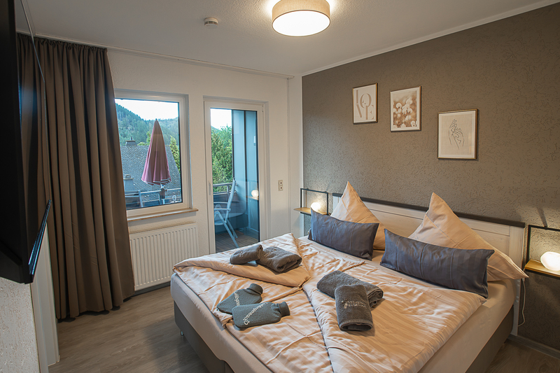 Apartment Comfort M - Schlafzimmer