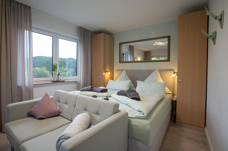 Ferienwohnung Studio Standard - Schlafbereich