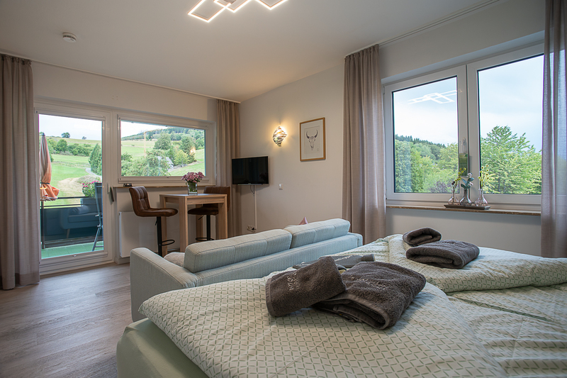 Ferienwohnung Studio Standard - Wohnbereich